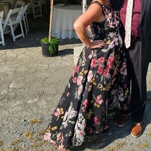 Marchesa Notte high low dress size 14